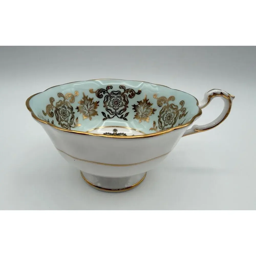 Paragon Fine Bone China Teacup & Saucer St. Lawrence Seaway Canada 1959 Vintage
